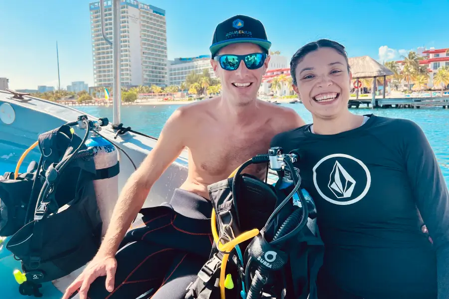 Diving Paradise in Cancun