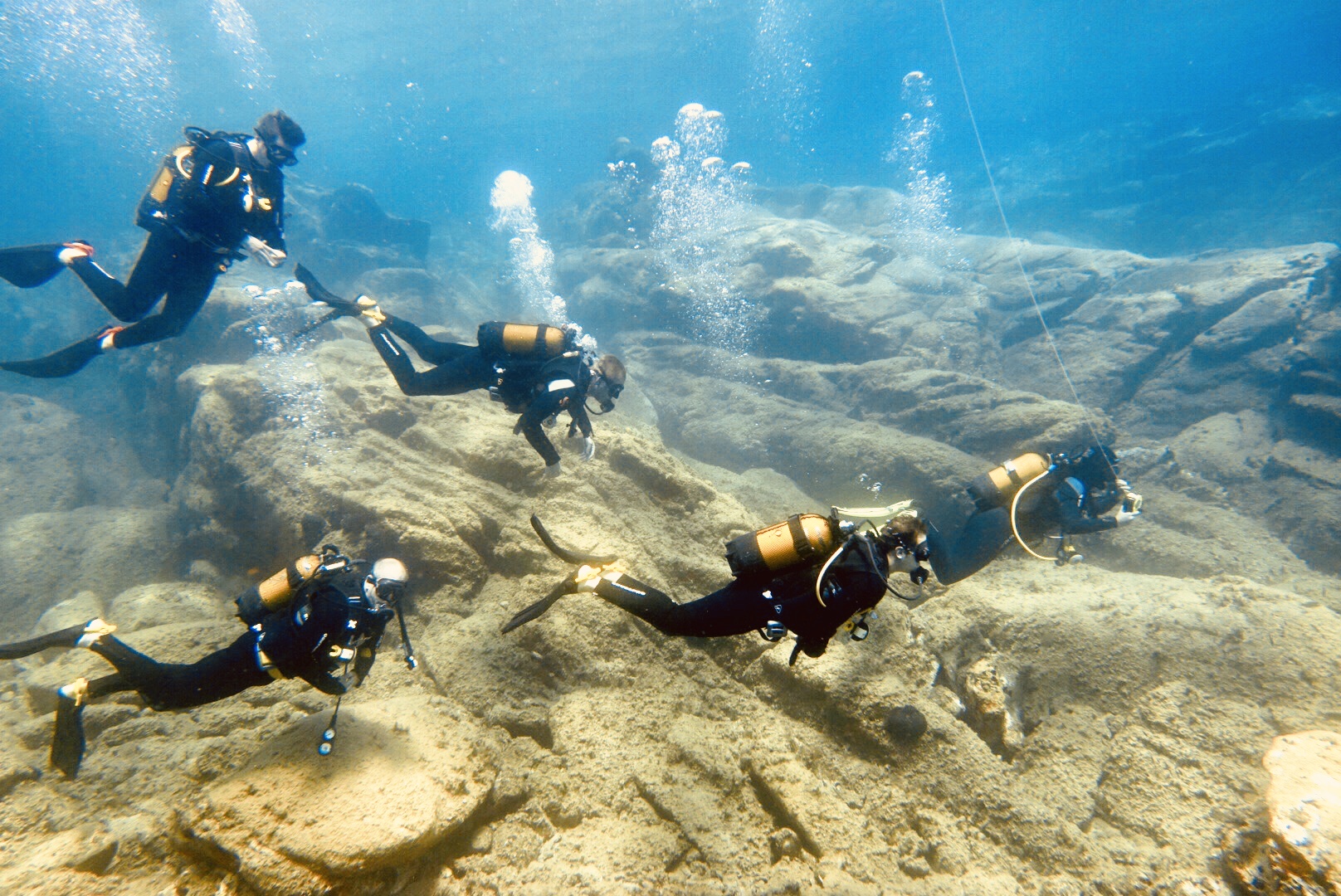 Aventuras submarinas en el Pacífico